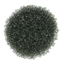 Koraliki paciorki szklane drobne seed beads do beadingu sutaszu 1.9mm deep grey