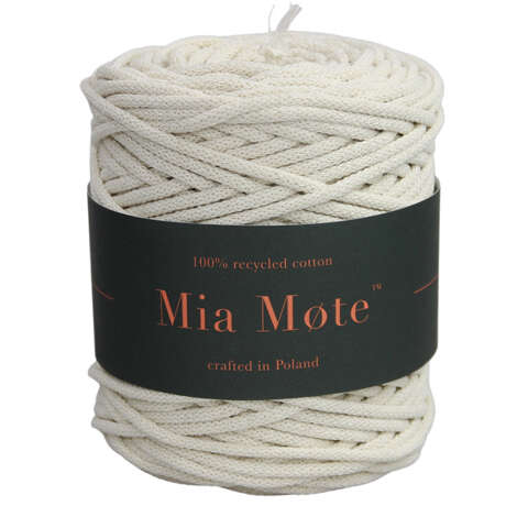 Mia Mote™ Basic Line sznurek bawełniany 5mm limestone