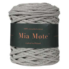 Mia Mote™ Lush Line Sznurek bawełniany 5mm flaxy river stone Nowy Splot