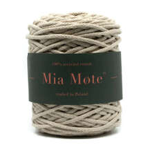 Mia Mote™ Lush Line Sznurek bawełniany 5mm ivory