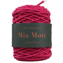 Mia Mote™ Thinny Line sznurek bawełniany 3mm radiant orchid