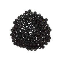 Spinel Black Kamień Jubilerski Fasetowany kula 2mm