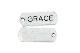 Zawieszka z przesłaniem Grawerka Grace 21x8mm